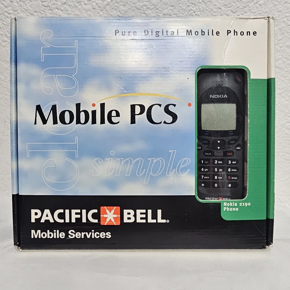 Vintage Nokia Mobile PCS Phone - Black #183